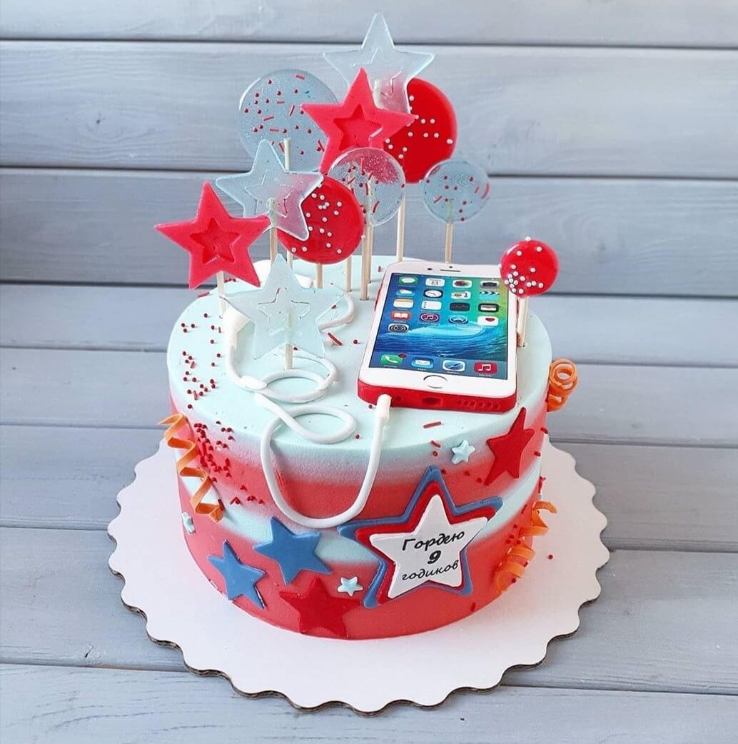 Торт "Смартфон"